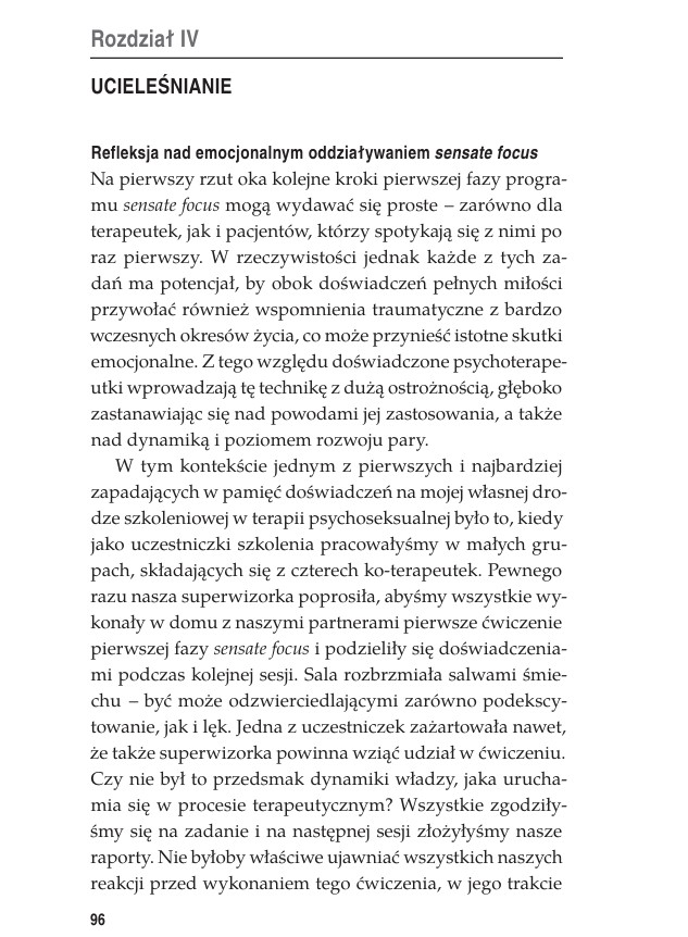 fragmentu rozdziału „Ucieleśnienie” z książki Susan Pacey